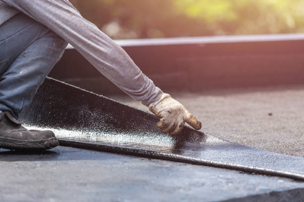 Professional Interior Drainage System technician working in Long Beach, IN